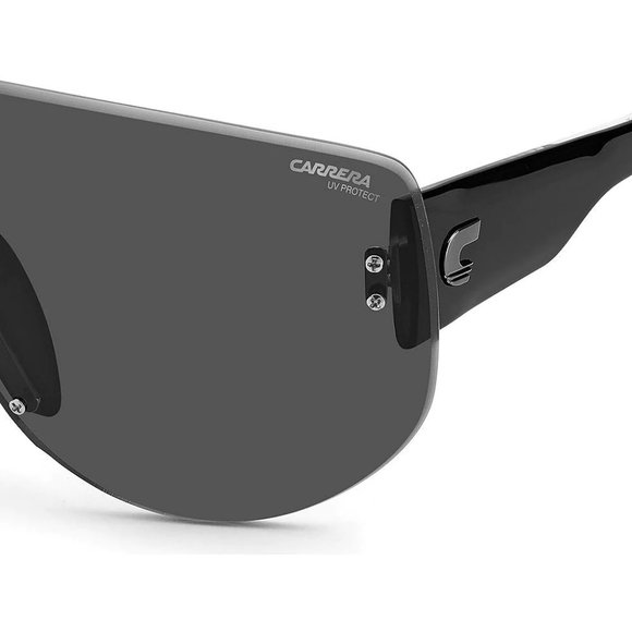 CARRERA FLAGLAB12- NEW IN BOX/BLK WITH BLK LENS-UNISEX SHIELD-aviator st… main image 4